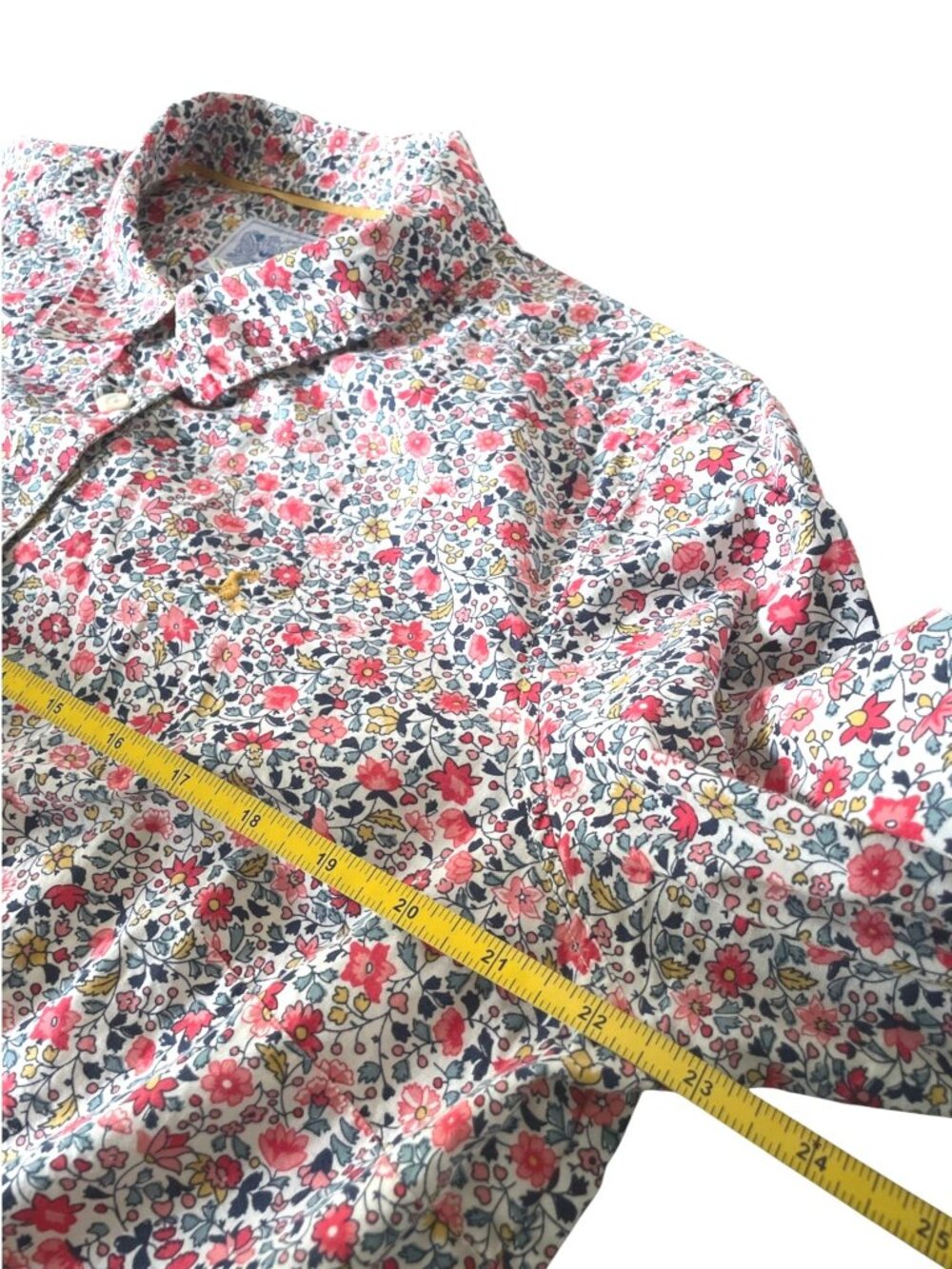 Joules SuperDuper Shirting Ditzy Floral Print 100% Cotton Button Down Blouse 14 - Picture 5 of 10
